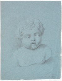 Study of children's busts by Martinus Rørbye