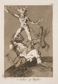 Up and down by Francisco Goya