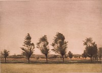 Landscape from Falster by Peter Vilhelm Ilsted