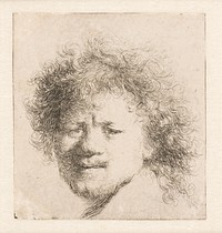 Self portrait by Rembrandt van Rijn