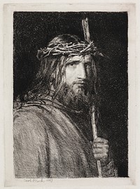 Christ Crowned with Thorns by Carl Bloch