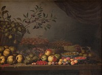 Fruit basket by Floris Van Schooten