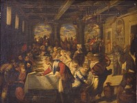 The wedding at Cana by Hans Rottenhammer