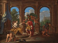 Church and Odysseus by Pietro Da Cortona