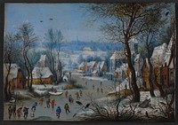 A winter piece by Pieter Bruegel d.Æ