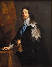 Portrait of King Carl the First of England by Anthony Van Dyck