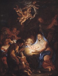 The Adoration of the Shepherds by Carlo Maratti