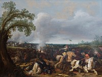 King Gustav II Adolf of Sweden at the Battle by Lützen November 16th, 1632 by Jan Asselijn