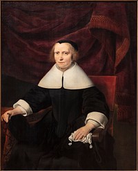 Female portrait by Ferdinand Bol