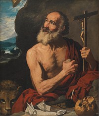 The repentant St.Hieronymus by Francisco Collantes