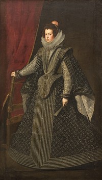 Isabella of Bourbon, King Philip IV's first queen by Diego Vel&aacute;zquez