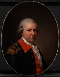 Commander Captain Henrik Gerner by Jens Juel