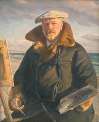 Self-Portrait by Michael Ancher