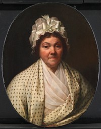 Cecilie Marie Elisabeth Schouw, nee Bagge, Poul Johan Schouw's wife by Jens Juel