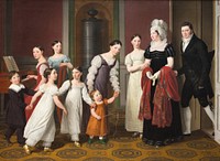 The Nathanson Family by C.W. Eckersberg