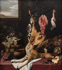 Game and fruits by Frans Snijders