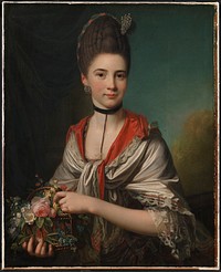 Anna Elisabeth Battier, born Storp by Jens Juel