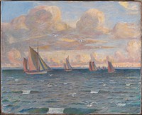 Ships in the Sound by Poul Simon Christiansen