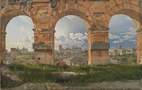 A View through Three Arches of the Third Storey of the Colosseum by C.W. Eckersberg