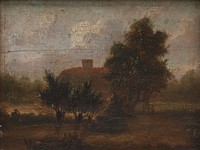 Landscape by Meindert Hobbema