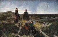Women on the Moor by Hans Nikolaj Hansen