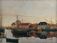 Port of Randers by Johan Rohde