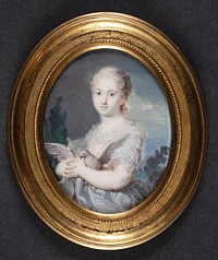 Copy after Rosalba Carriera.Chastity by Cornelius Høyer