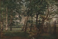 The Deer Park North of Copenhagen by Dankvart Dreyer