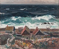 The sea, Christiansø by Oscar Hullgren