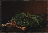 A corsage with a laurel wreath by Johan Laurentz Jensen