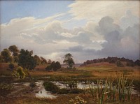 Landscape at the Nordskoven near Jægerspris by Vilhelm Kyhn