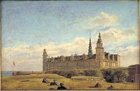 Kronborg Castle by Constantin Hansen