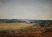 Landscape from the Silkeborg region by Dankvart Dreyer