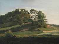 Wooded hills in Sørupvang by Johan Thomas Lundbye