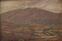 Landscape at Sétúbal, Portugal by Thorald Brendstrup