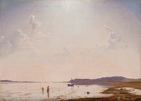 View of Roskilde Fjord near Frederikssund, Zealand by Vilhelm Kyhn