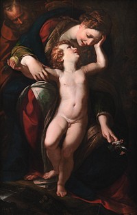 The Holy Family by Giulio Cesare Procaccini