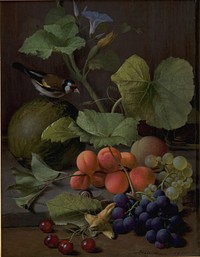 Piece of fruit with a stillid by Otto Diderich Ottesen