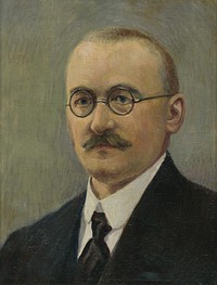 Portrait of a man in glasses