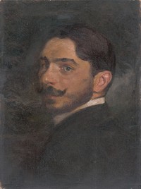 Self-portrait (self-portrait in a dark coat)