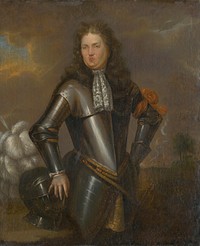 Portrait of a nobleman in an armour