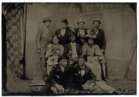 Group portrait (ferrotype)