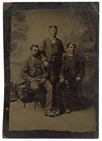 Group portrait of men