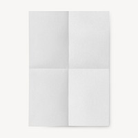 Wall poster mockup, paper design psd