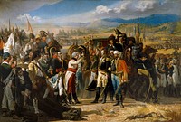 La rendición de Bailén, Bailen's surrender oil painting by José Casado del Alisal.