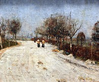 The Road to Gelmeroda (1893) by Christian Rohlfs