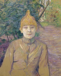 The Streetwalker (1890 –1891) oil painting by Henri de Toulouse-Lautrec.