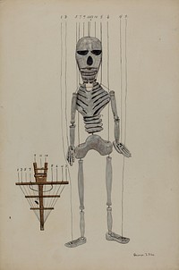 Skeleton Marionette, c. NGA 27743 (1936) by George File.