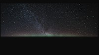 Night sky & stars, border background   image