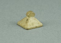 Amulet of a Stamp Seal by Ancient Egyptian
